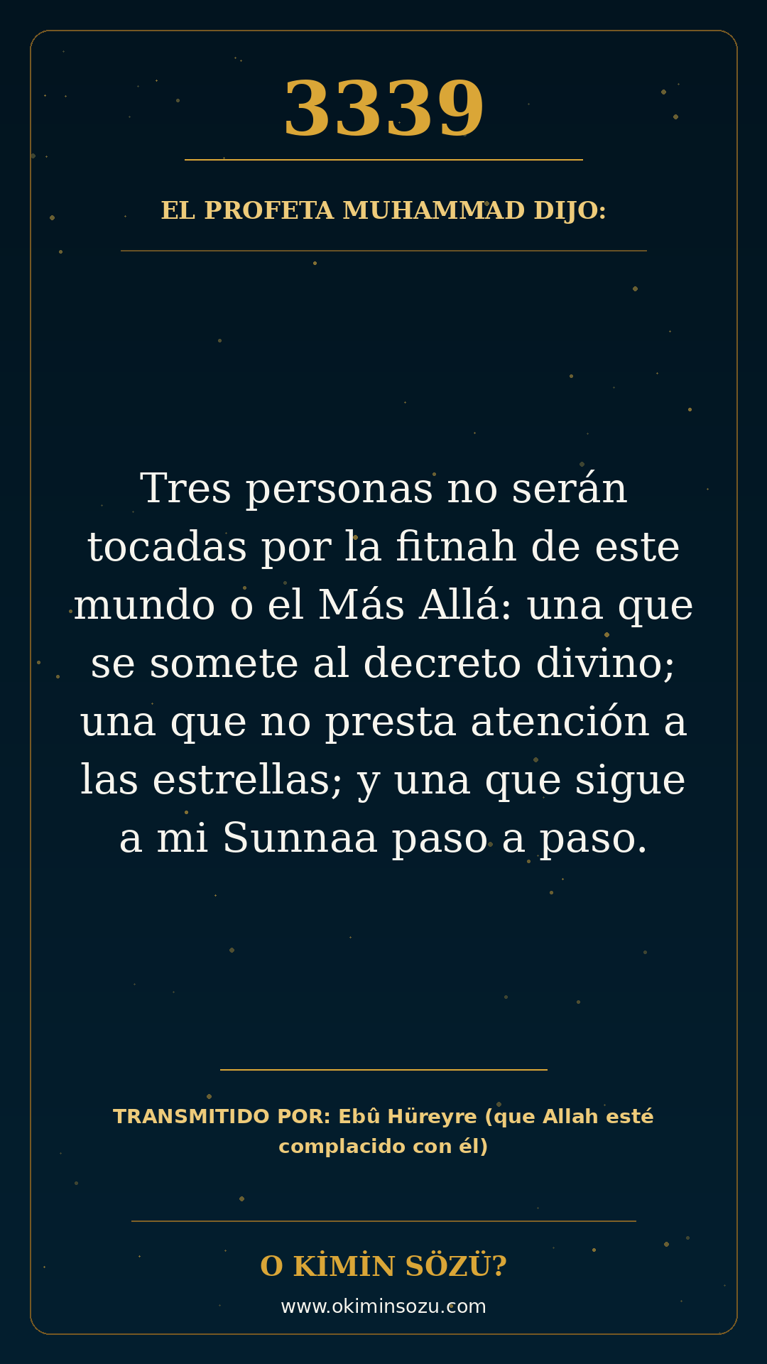 hadis 3339 es