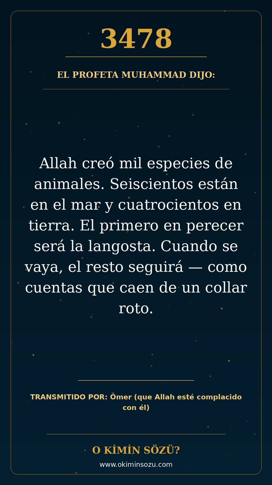 hadis 3478 es