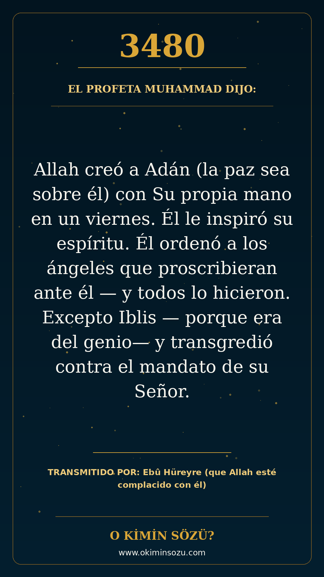 hadis 3480 es