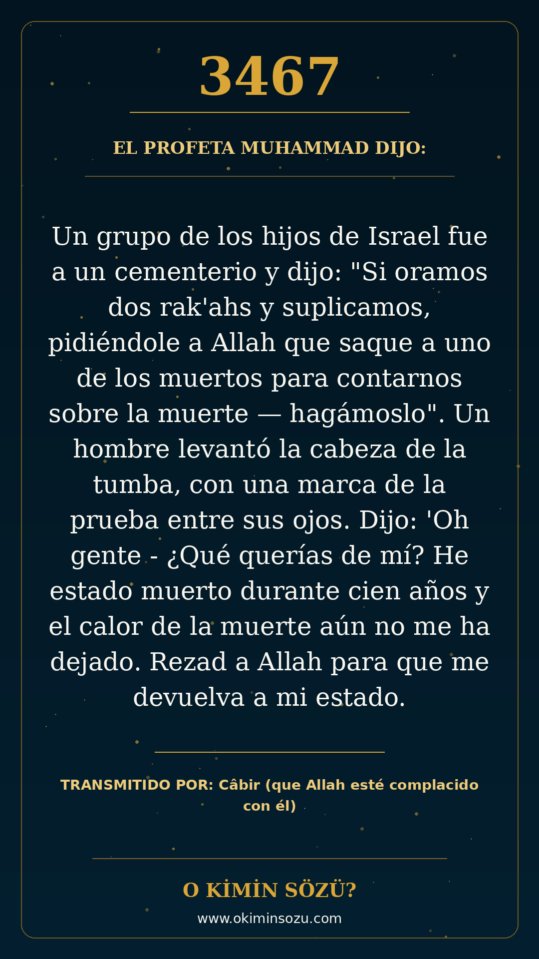 hadis 3467 es
