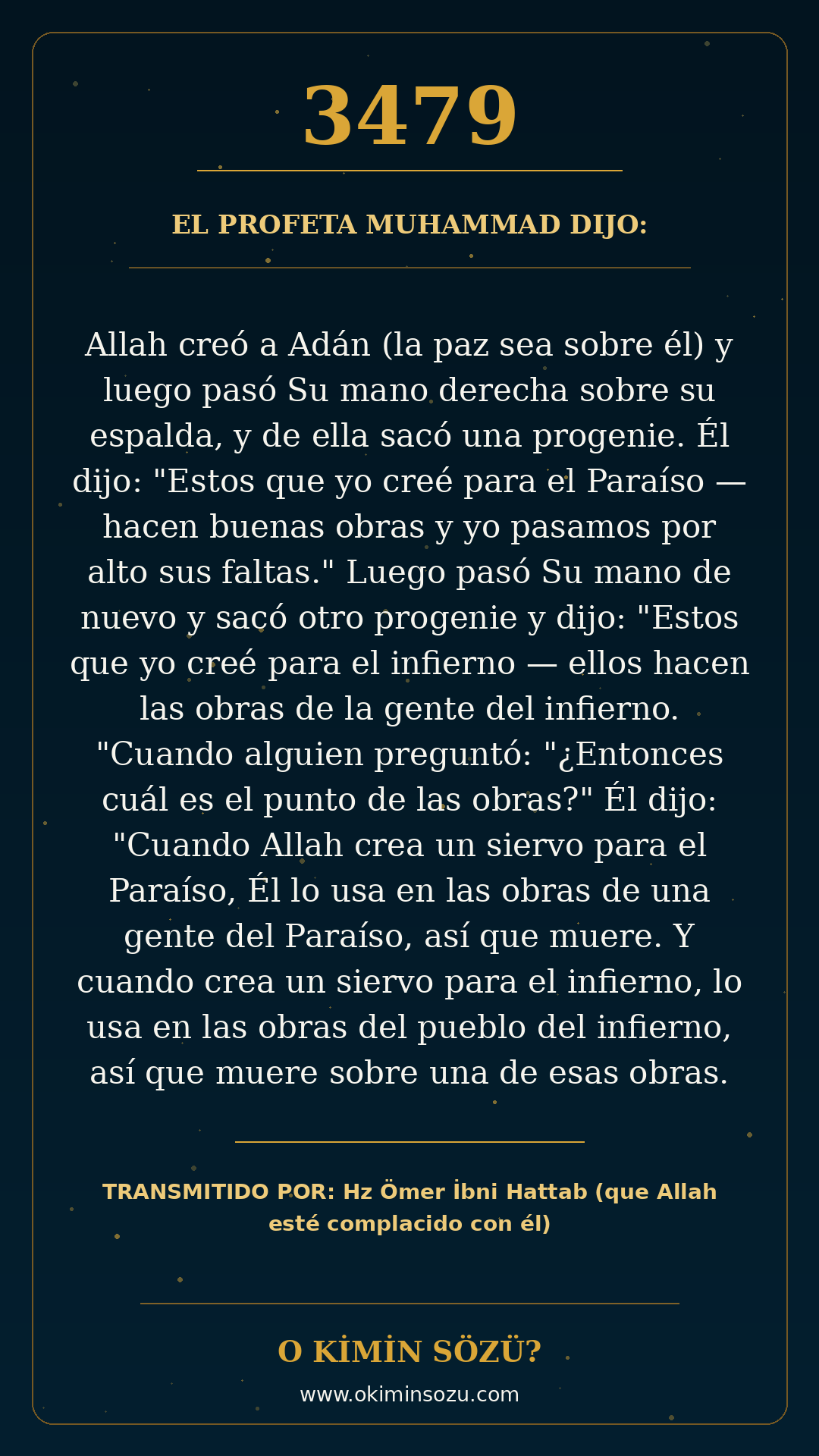 hadis 3479 es