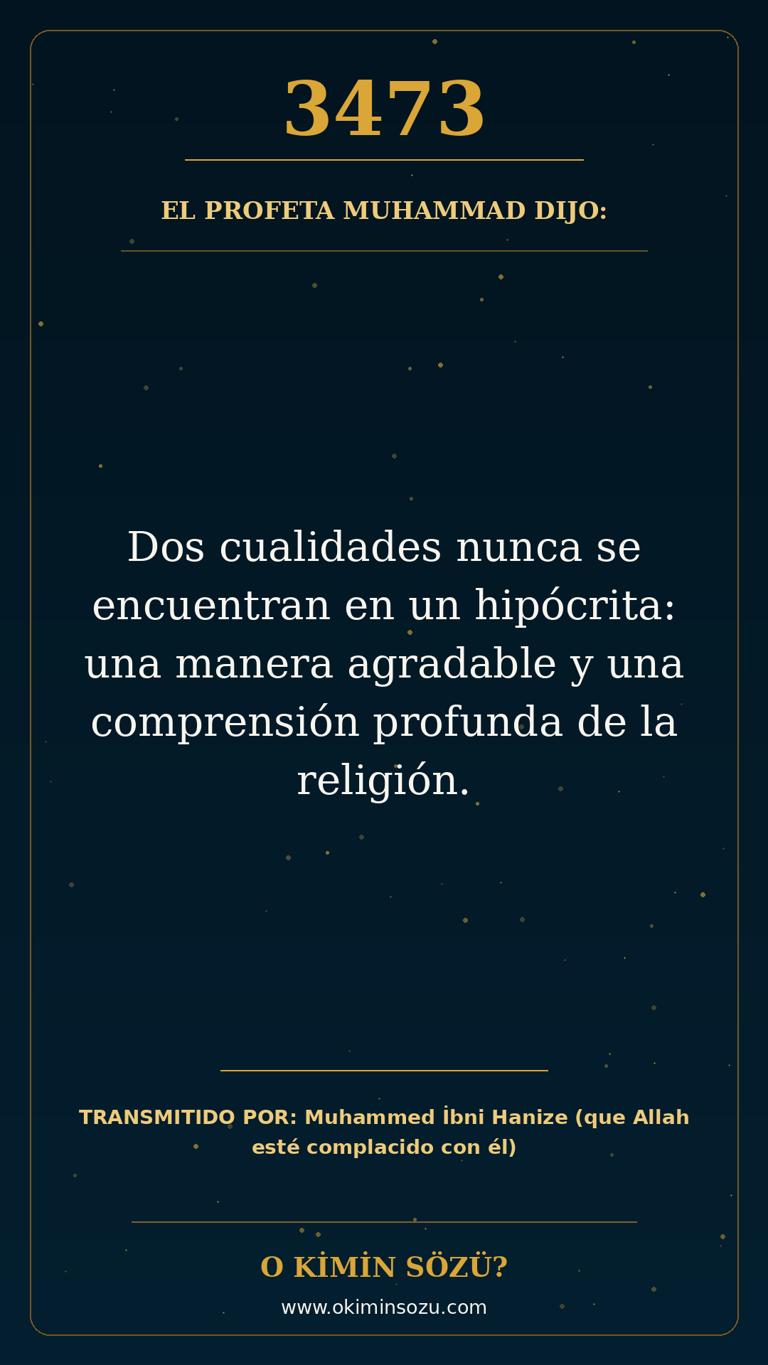 hadis 3473 es