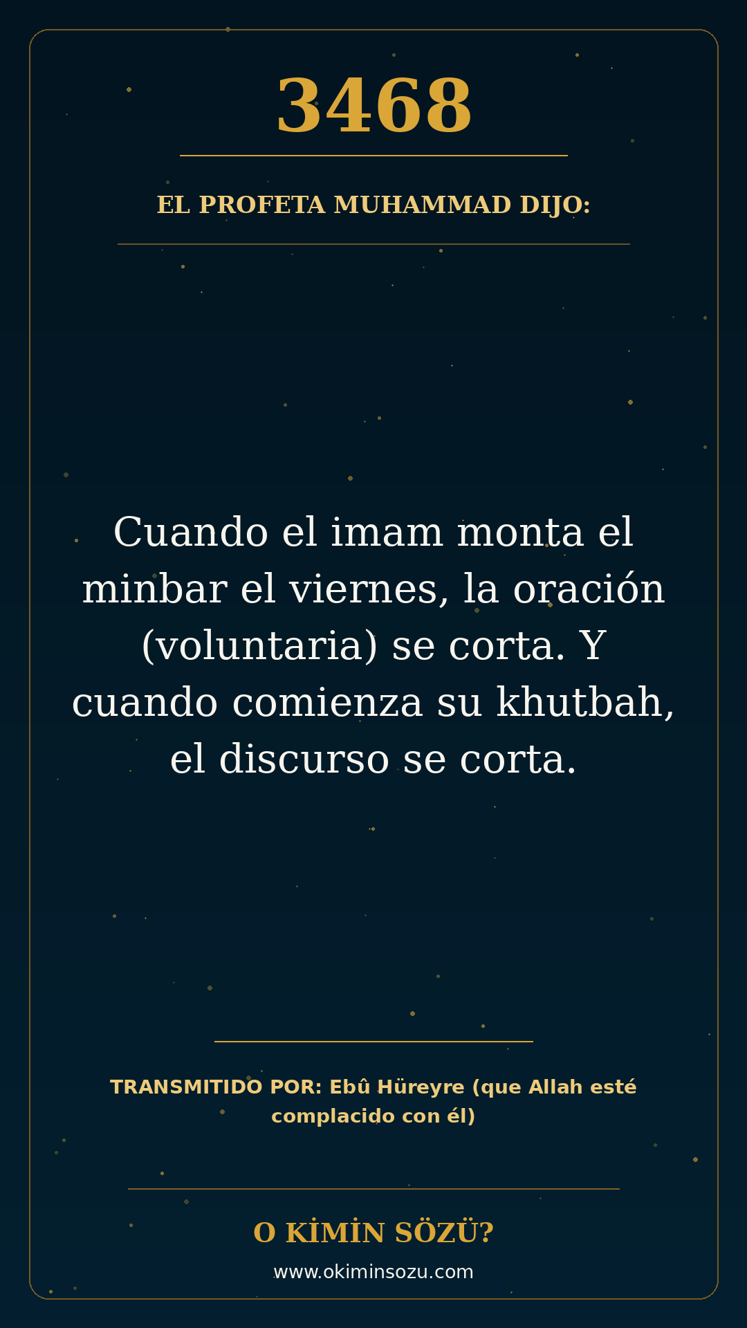 hadis 3468 es