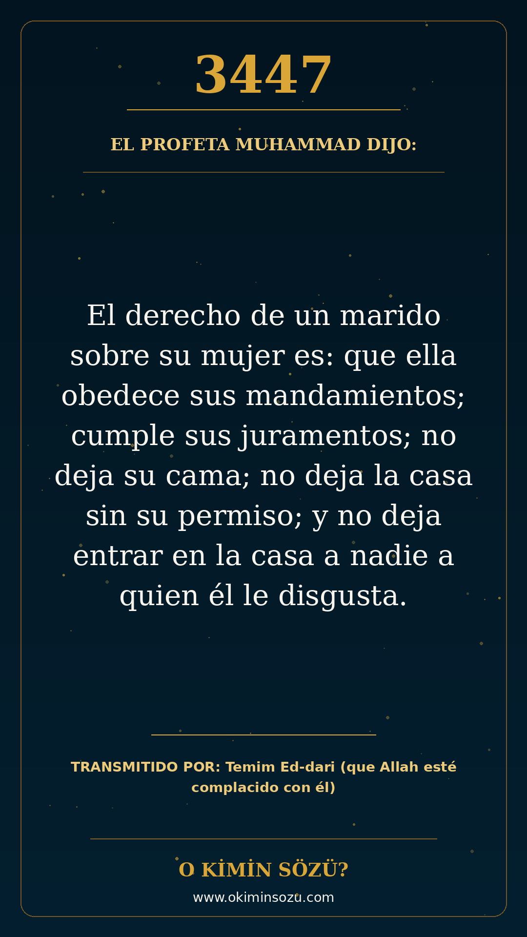 hadis 3447 es