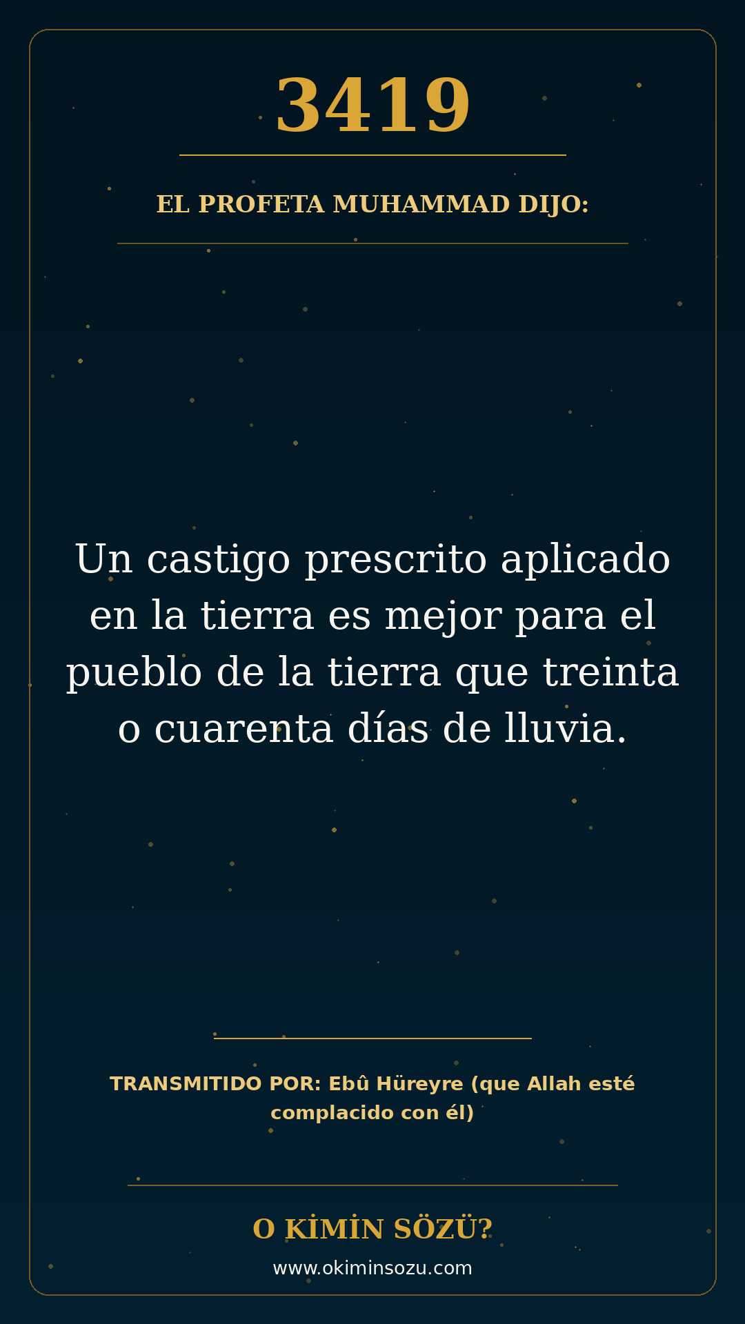 hadis 3419 es