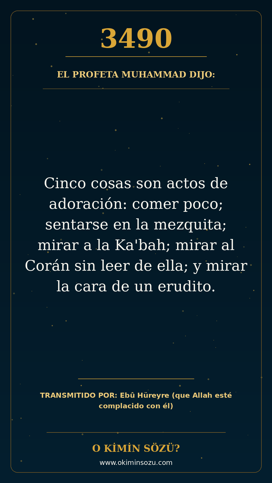 hadis 3490 es
