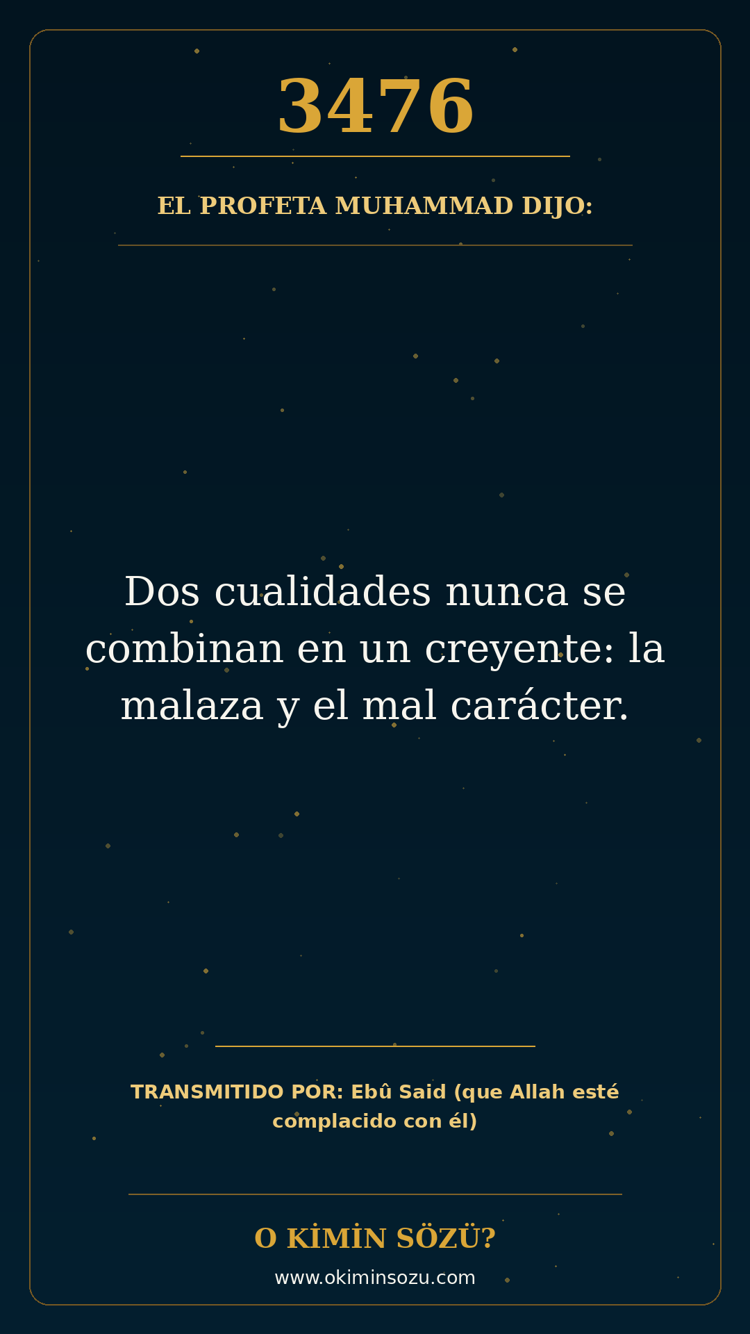 hadis 3476 es