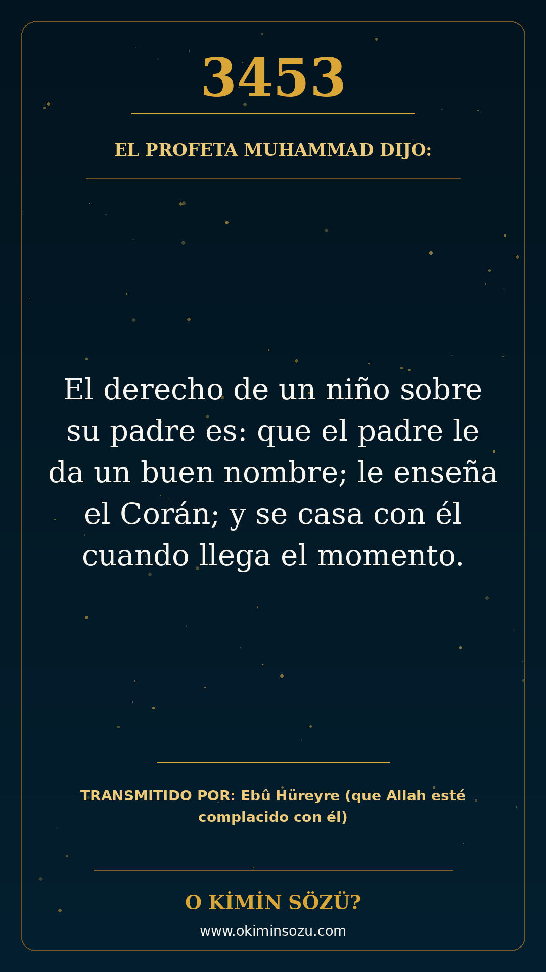hadis 3453 es