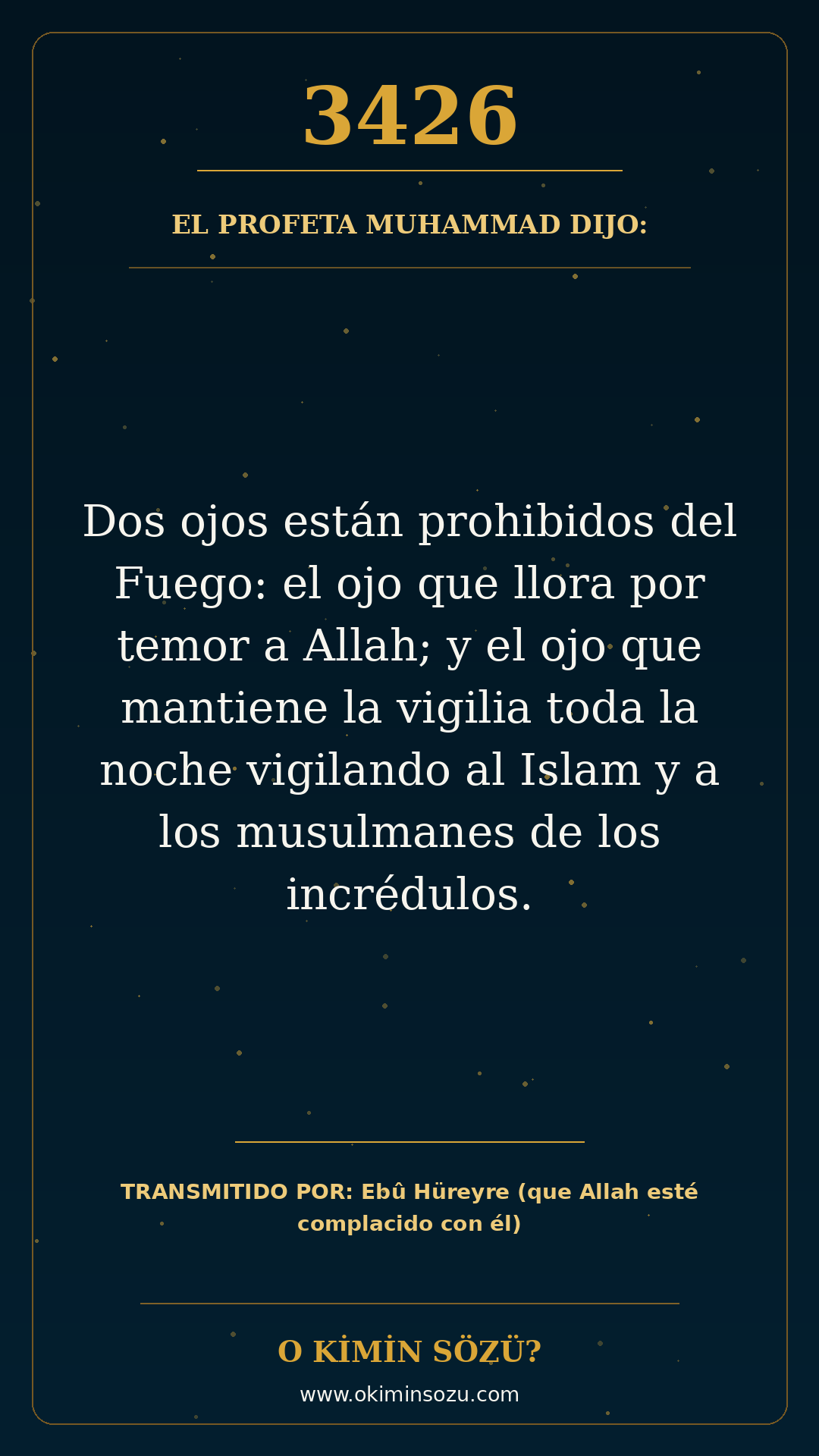 hadis 3426 es