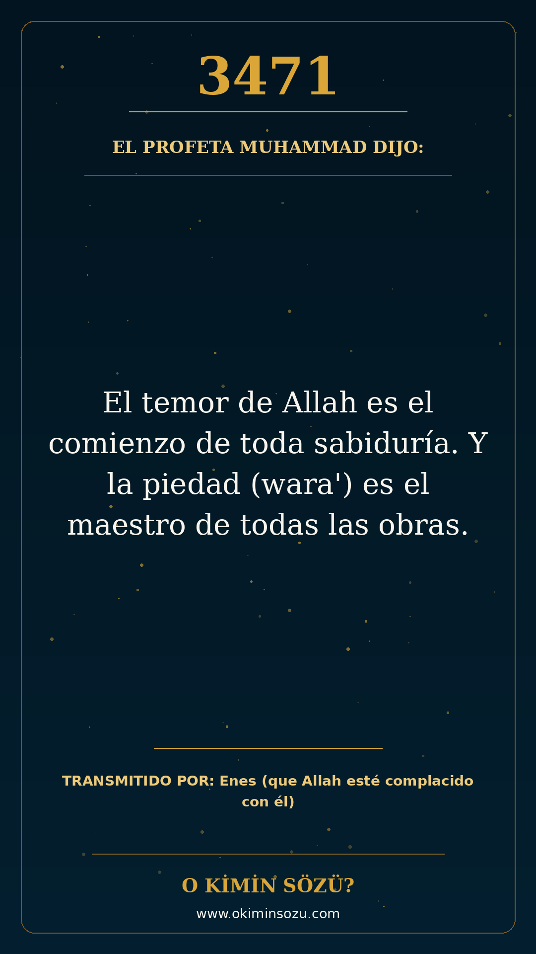 hadis 3471 es