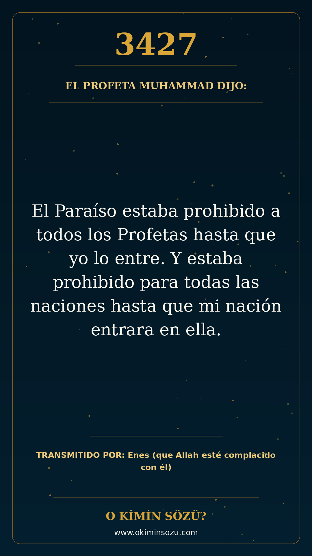 hadis 3427 es