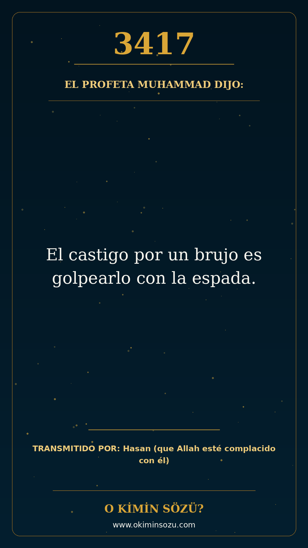 hadis 3417 es