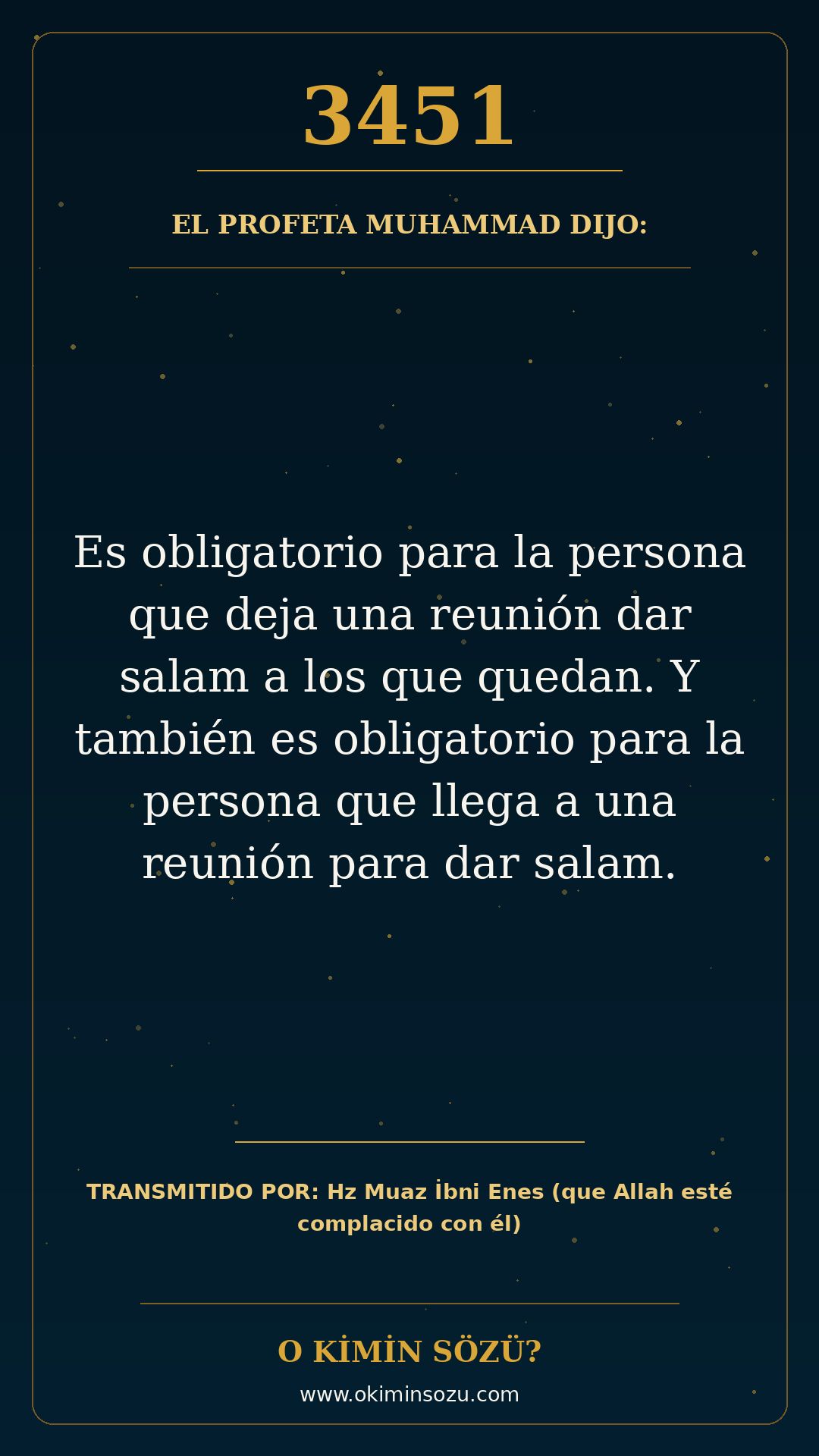 hadis 3451 es