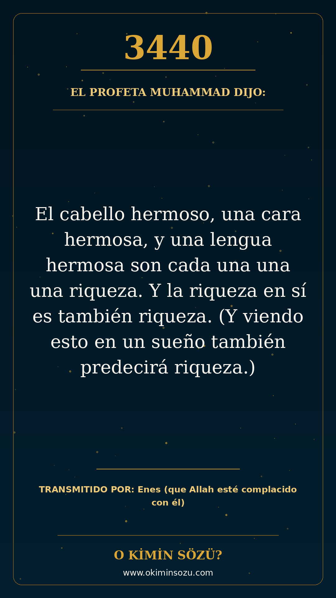 hadis 3440 es