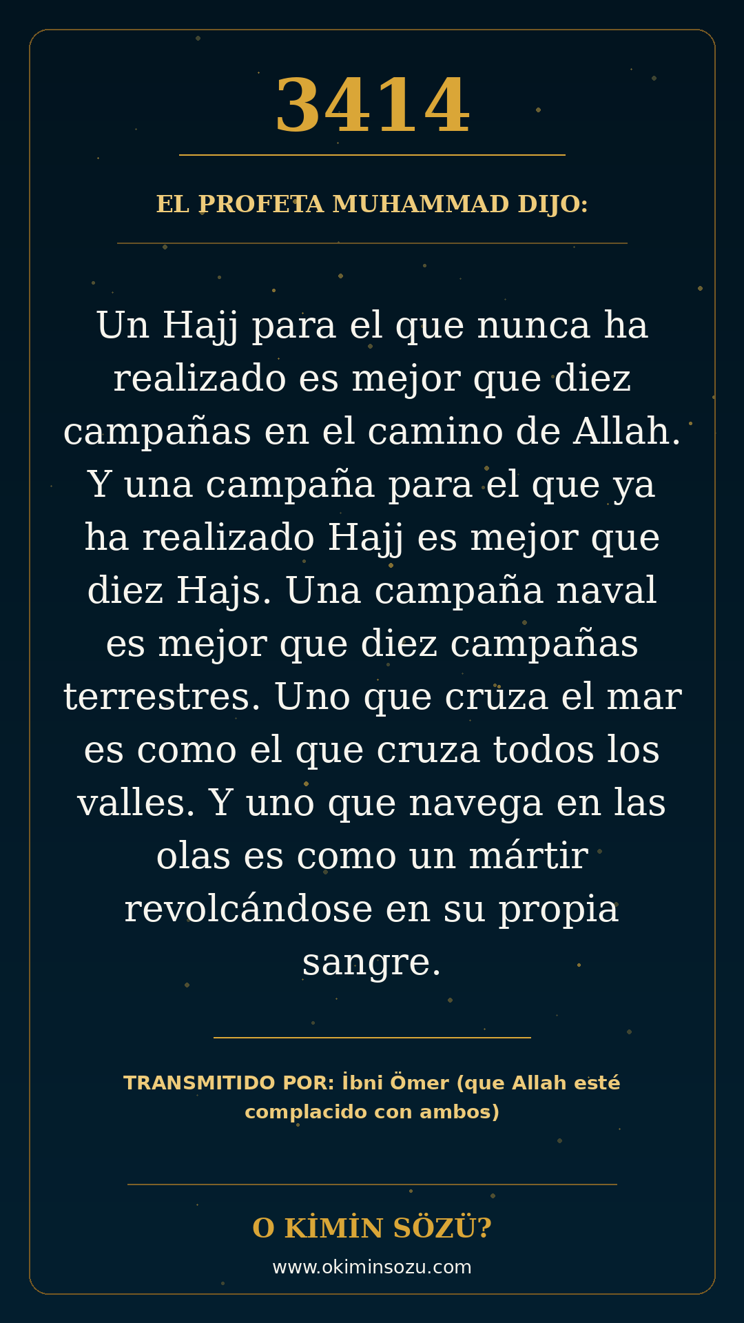 hadis 3414 es