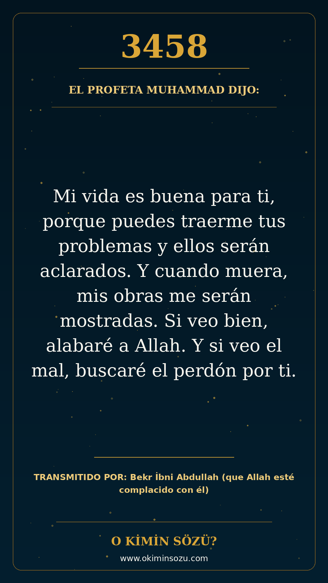 hadis 3458 es