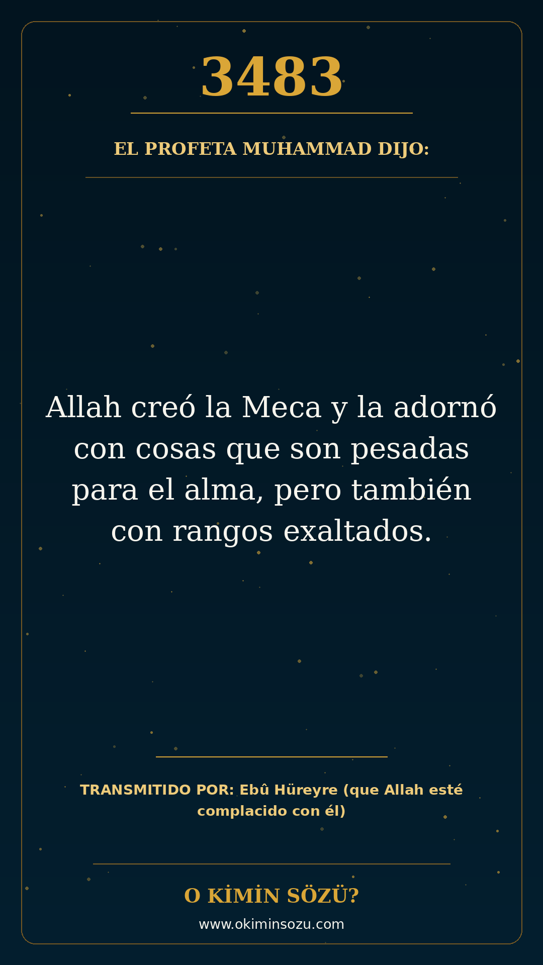 hadis 3483 es