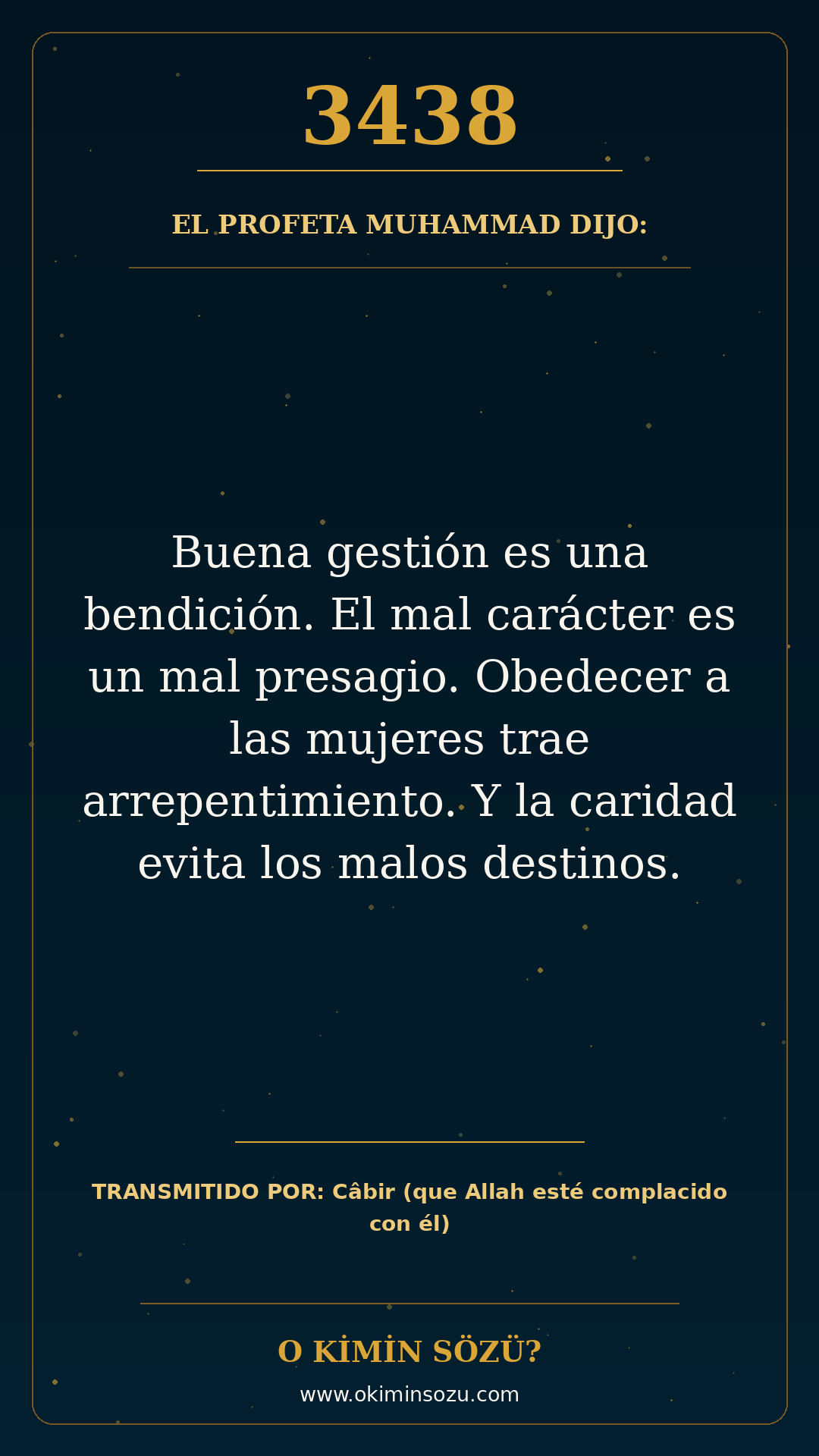 hadis 3438 es