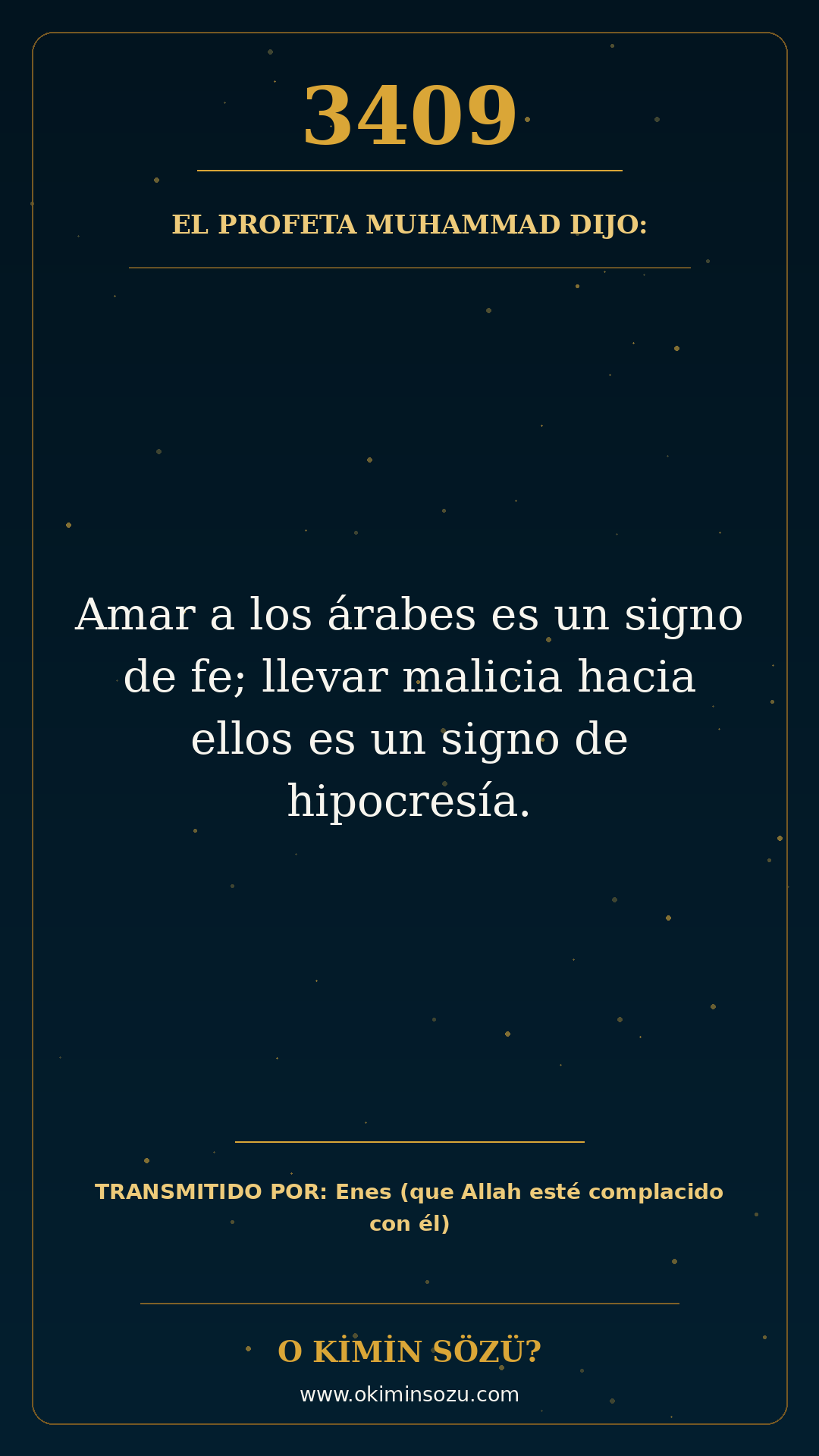 hadis 3409 es