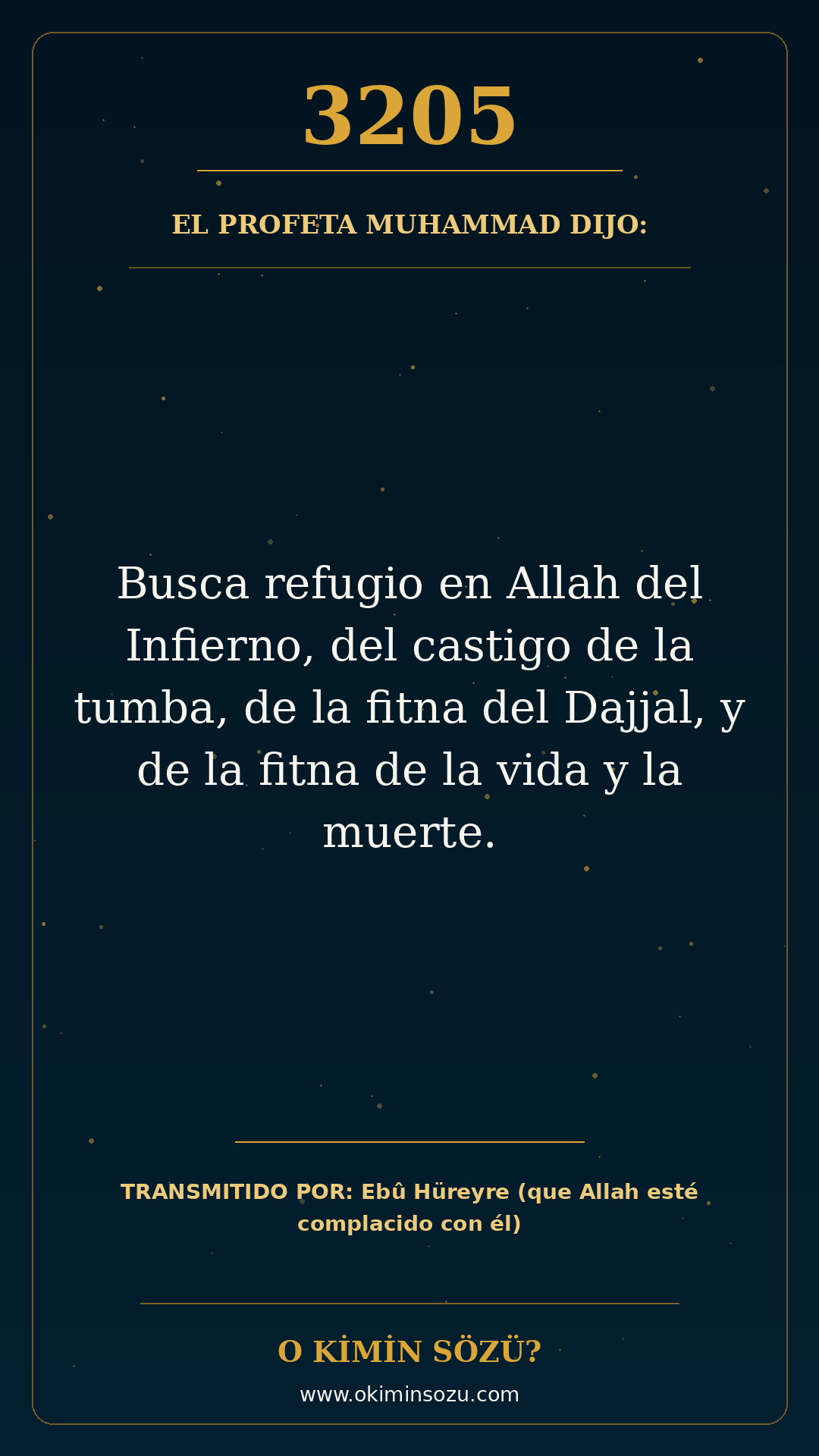 hadis 3205 es