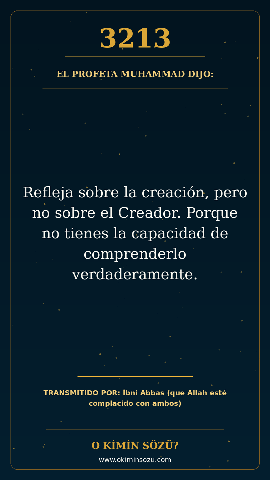 hadis 3213 es