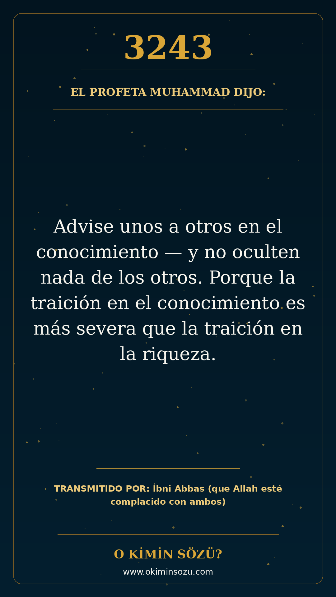 hadis 3243 es