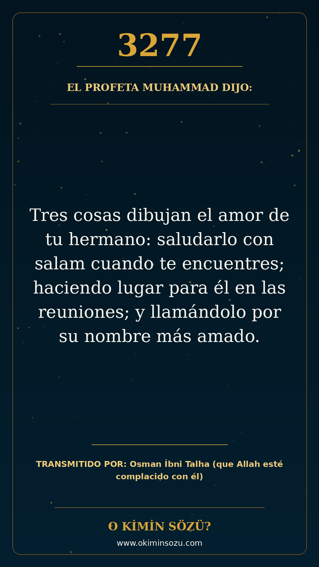 hadis 3277 es