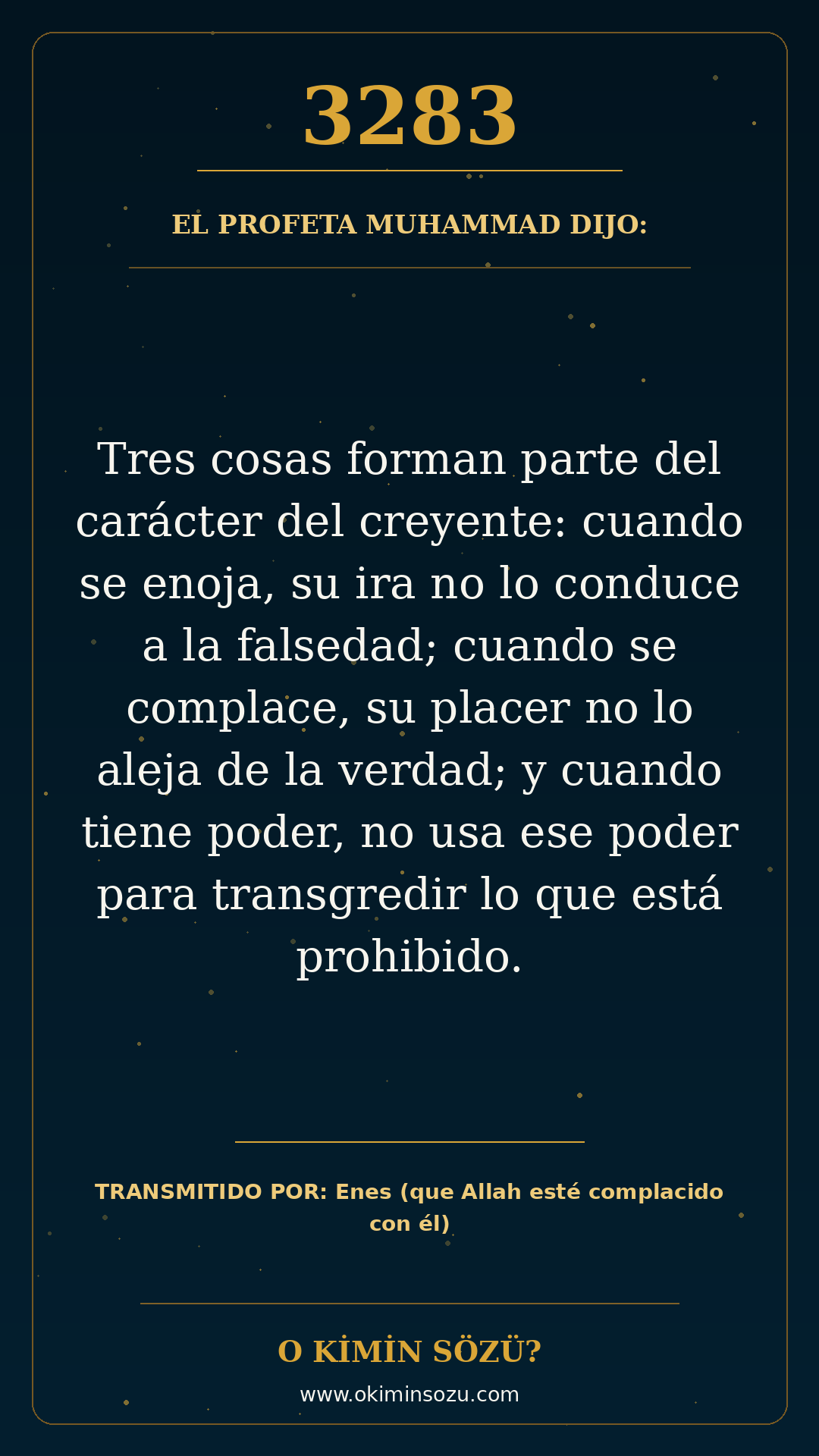 hadis 3283 es
