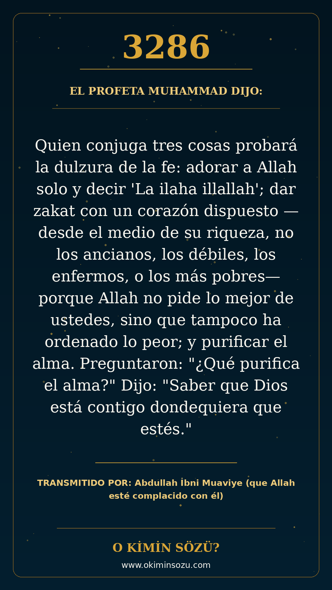 hadis 3286 es