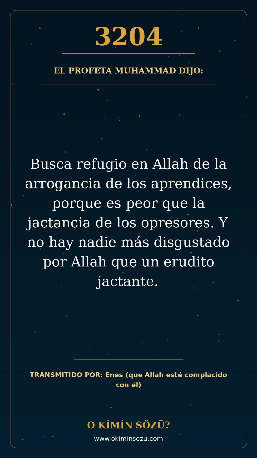 hadis 3204 es