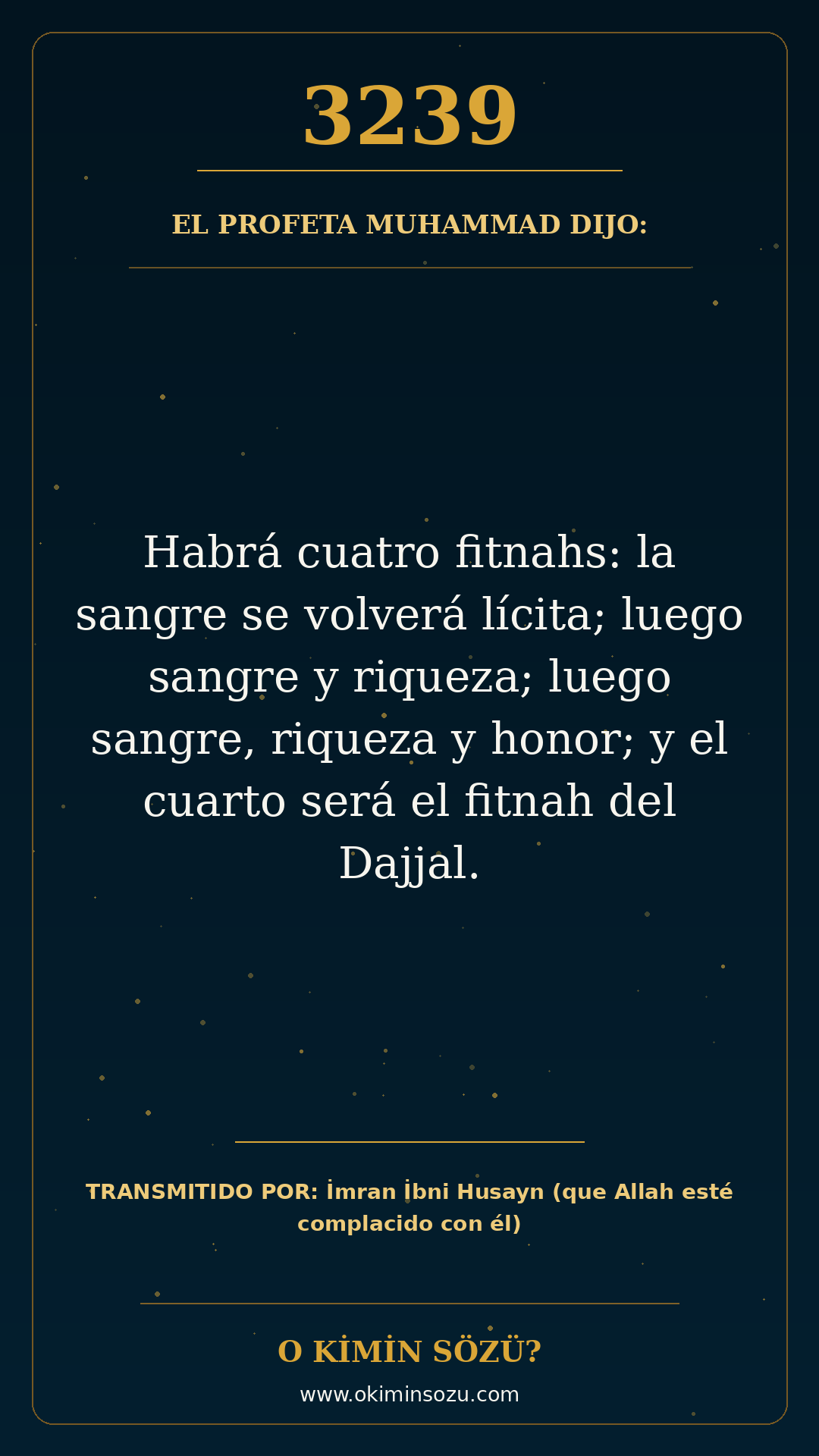 hadis 3239 es