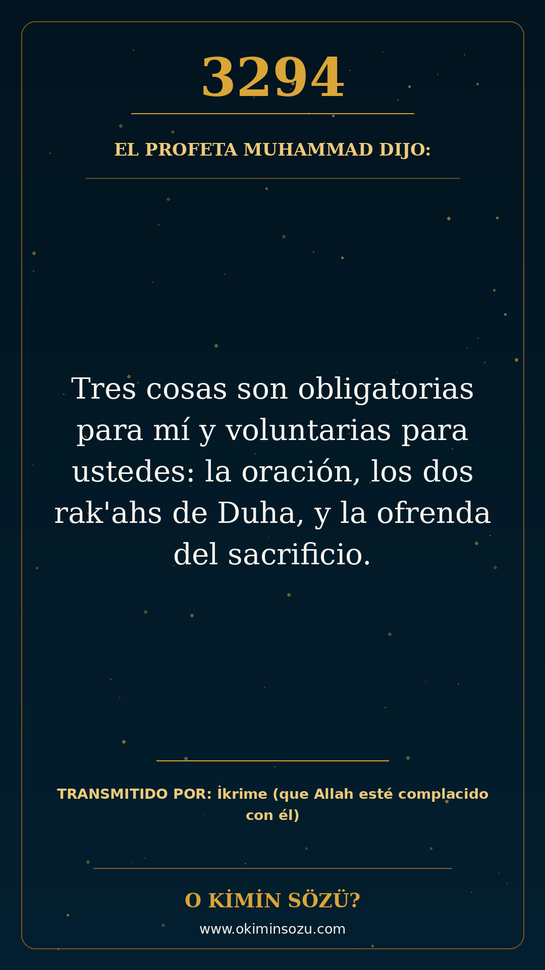 hadis 3294 es