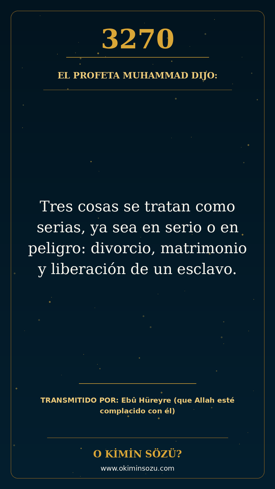 hadis 3270 es