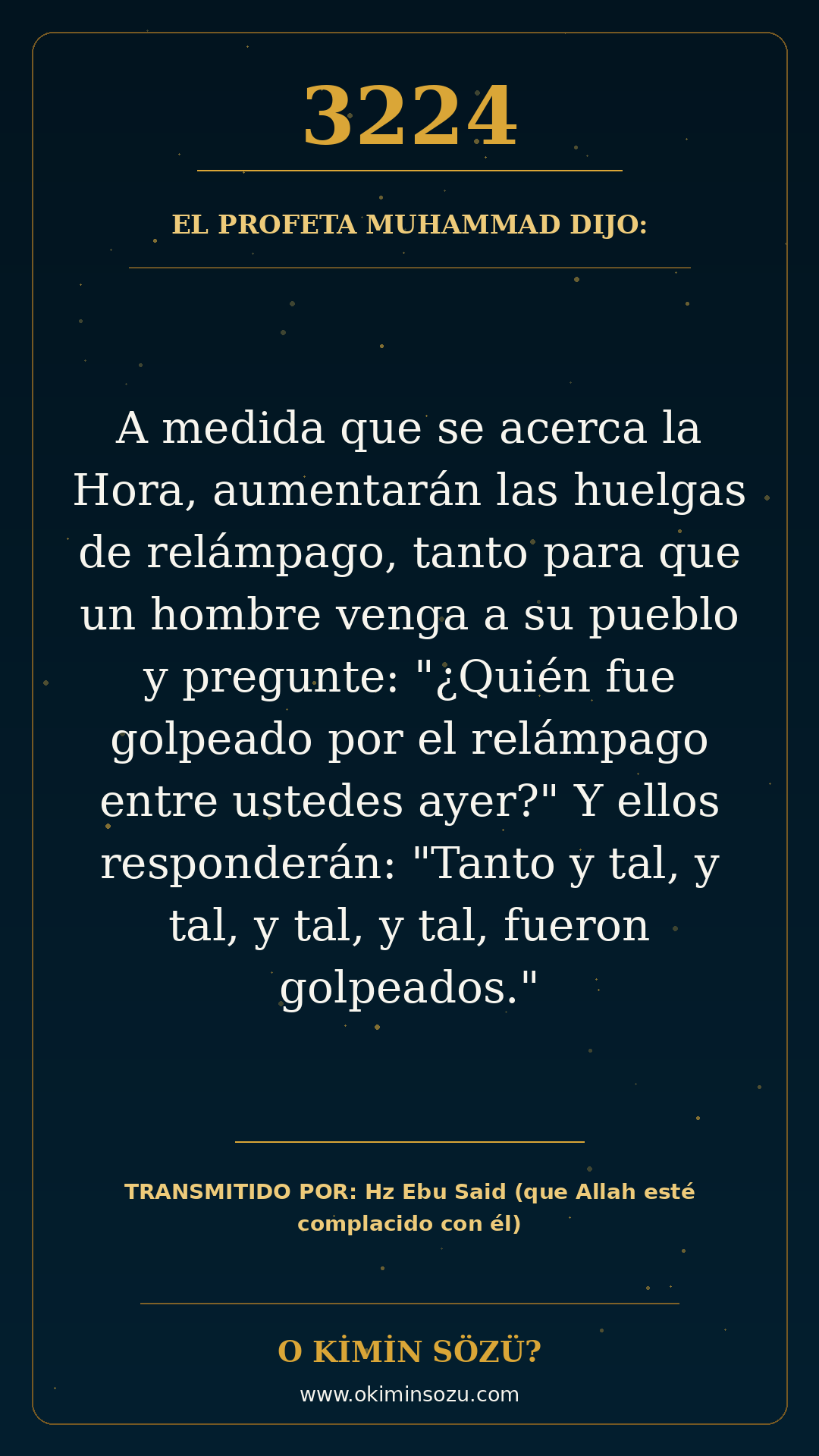 hadis 3224 es