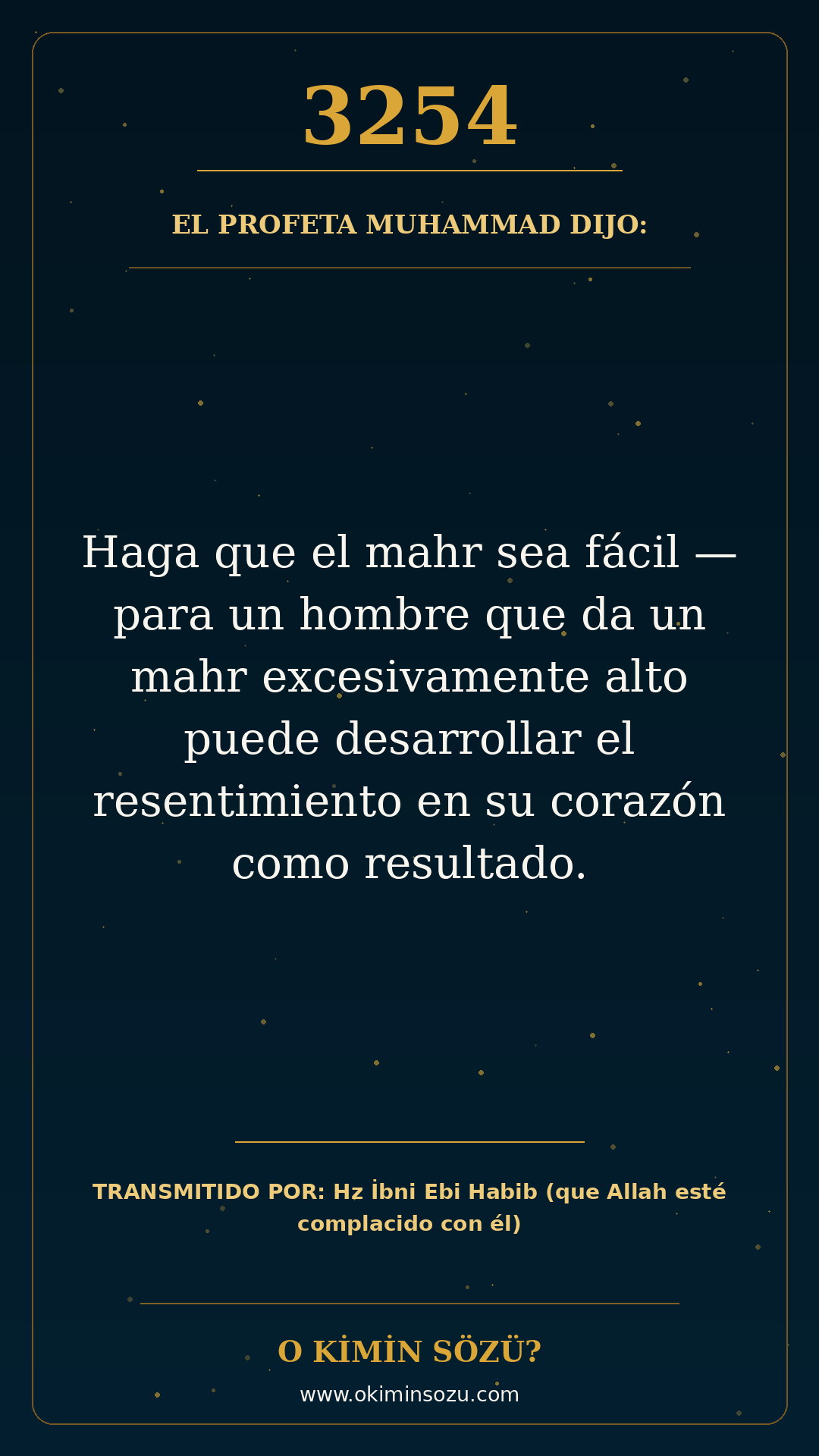 hadis 3254 es