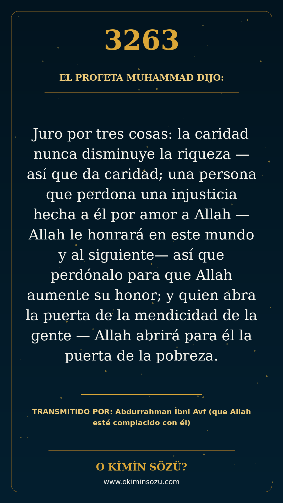 hadis 3263 es