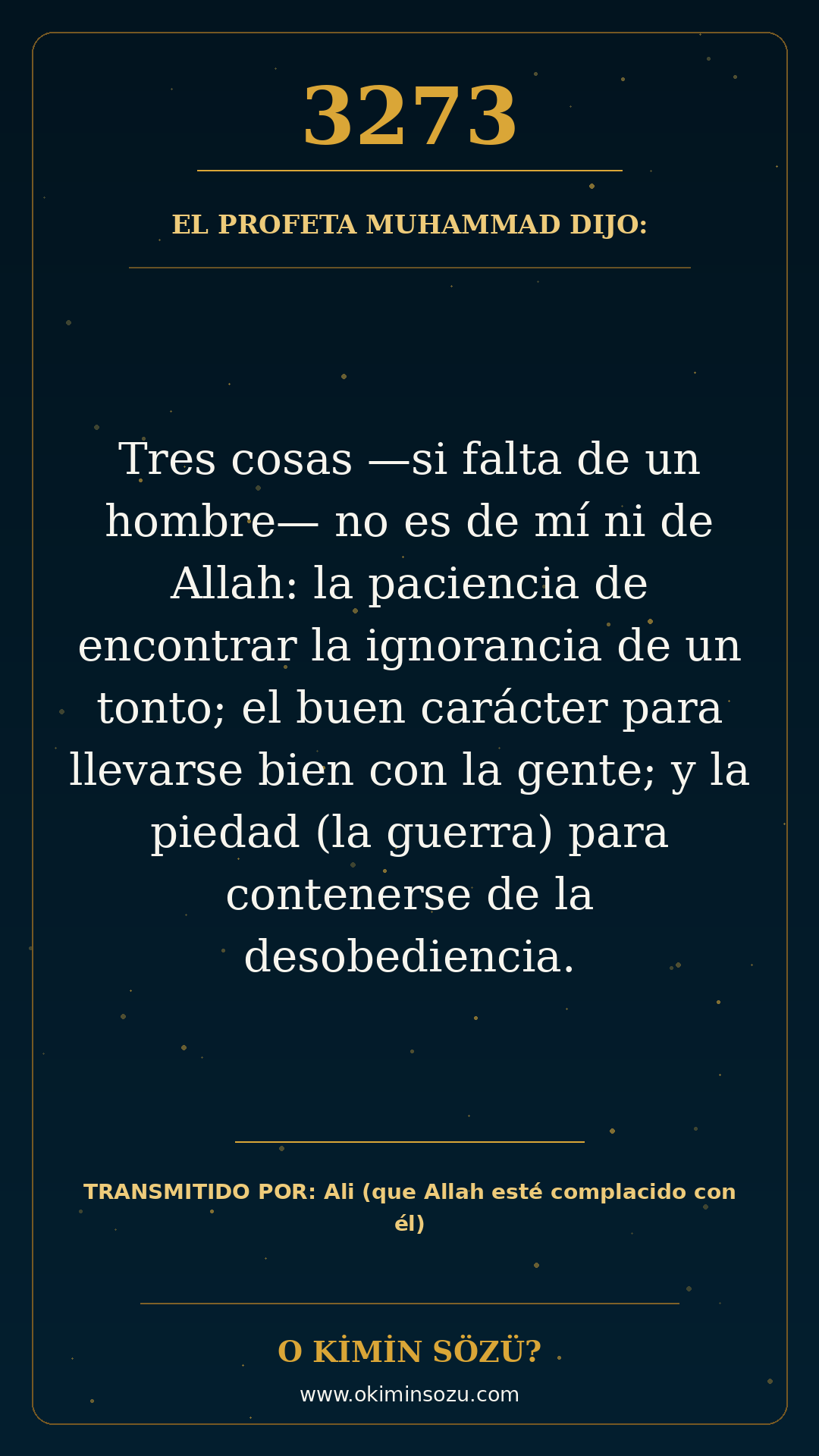 hadis 3273 es