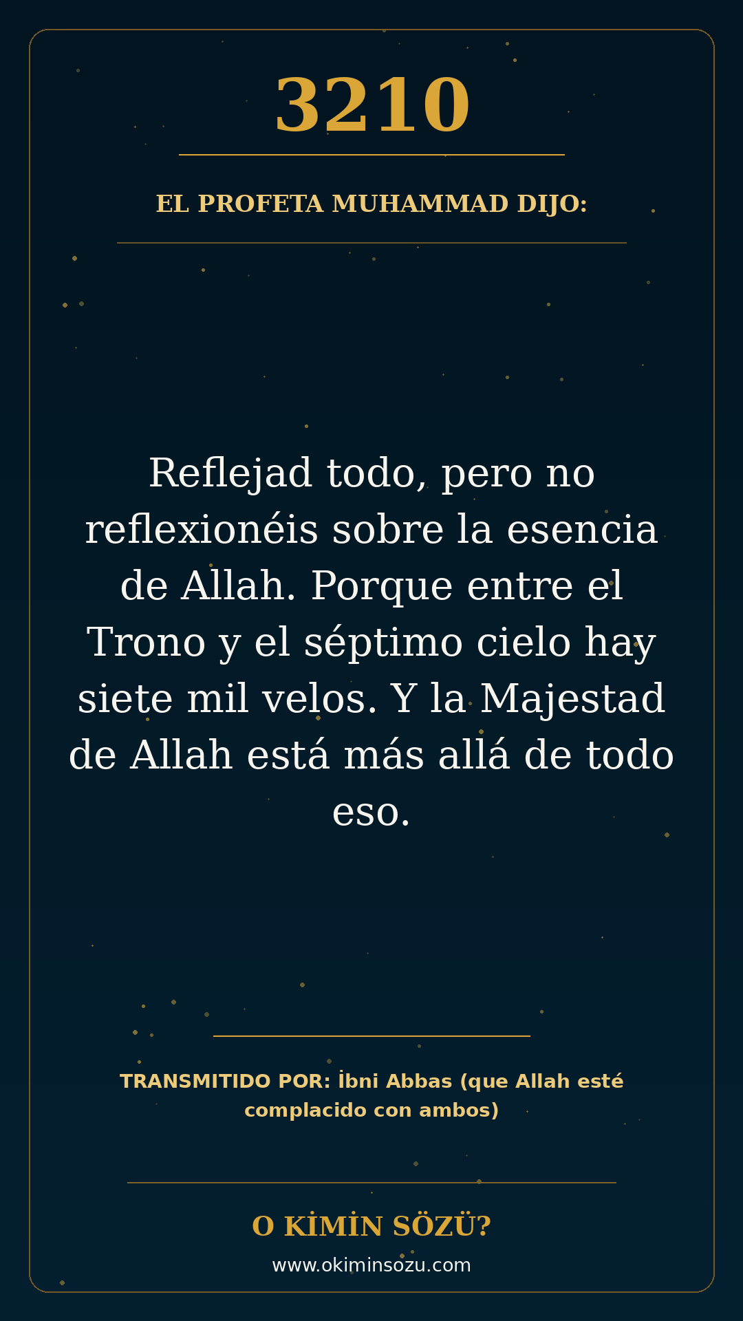 hadis 3210 es