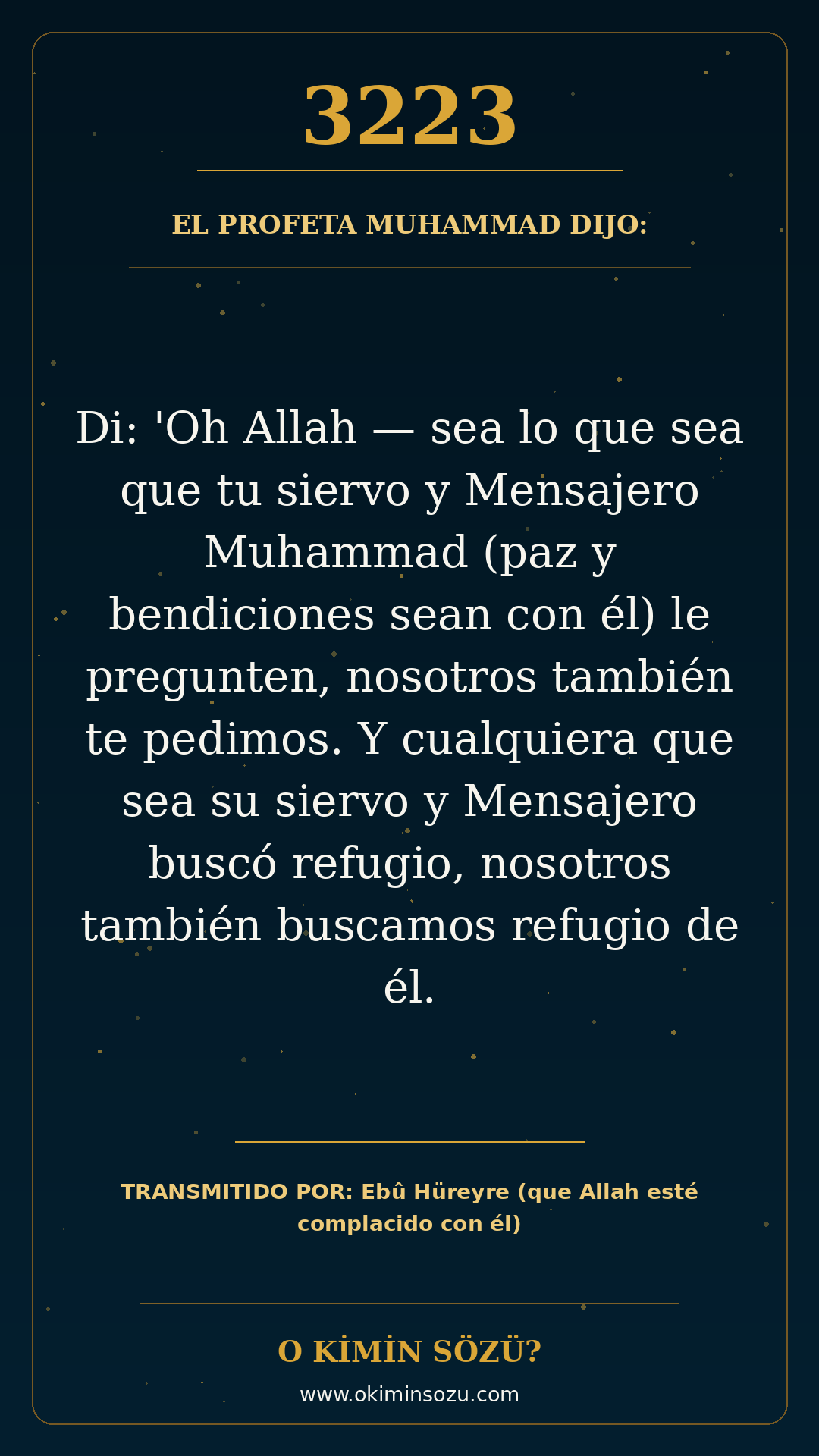 hadis 3223 es
