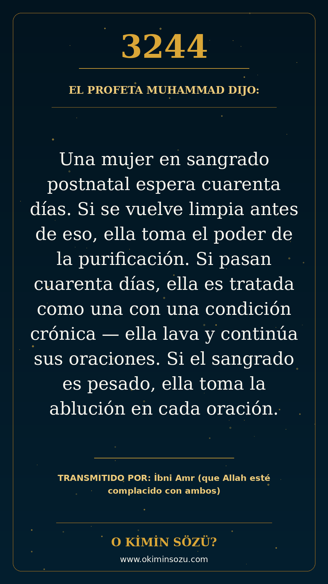 hadis 3244 es
