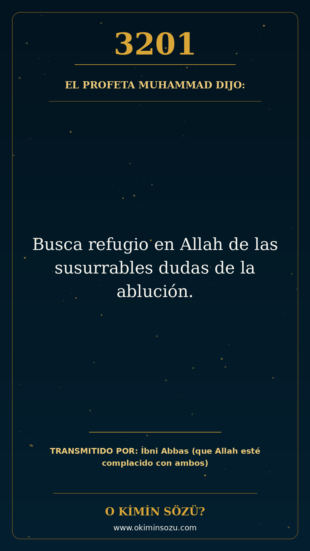 hadis 3201 es