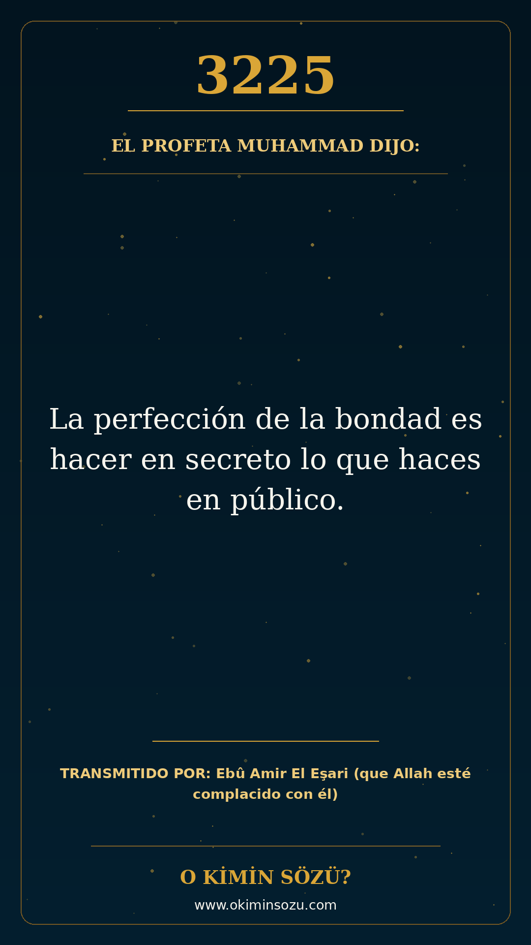 hadis 3225 es