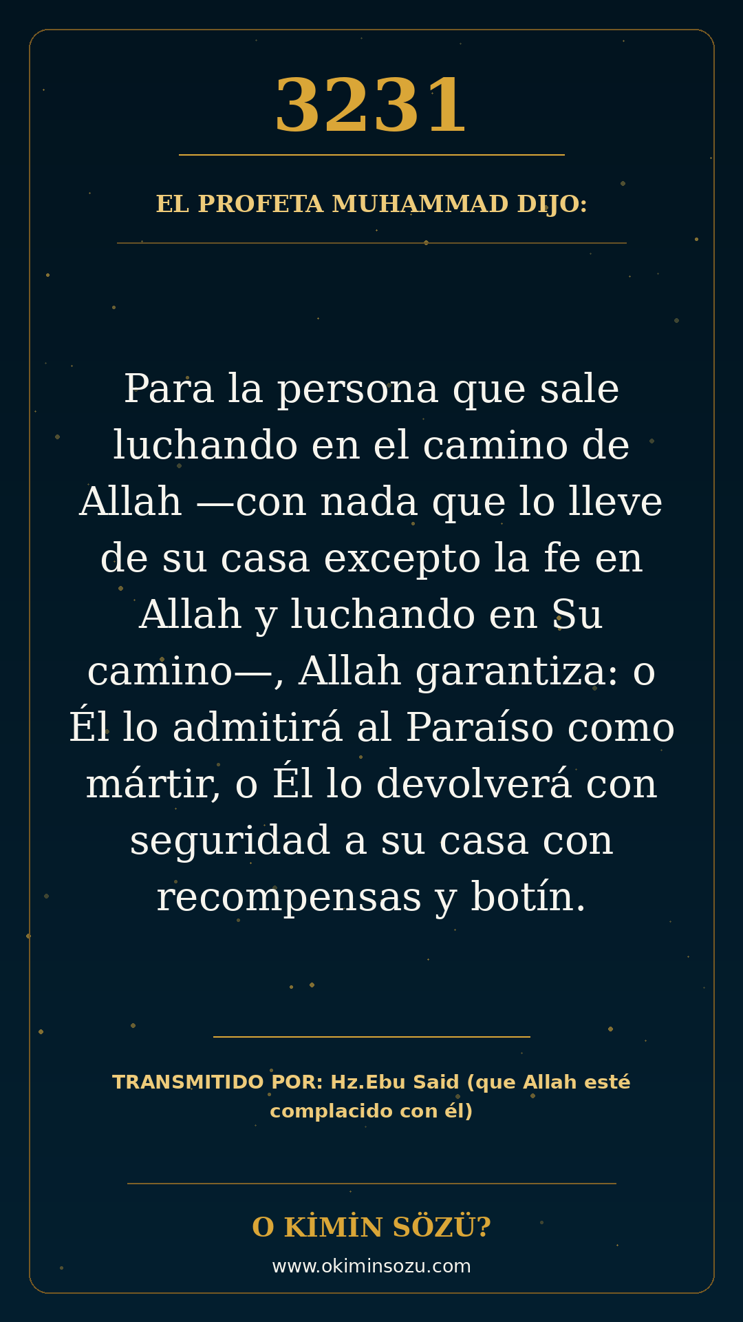 hadis 3231 es