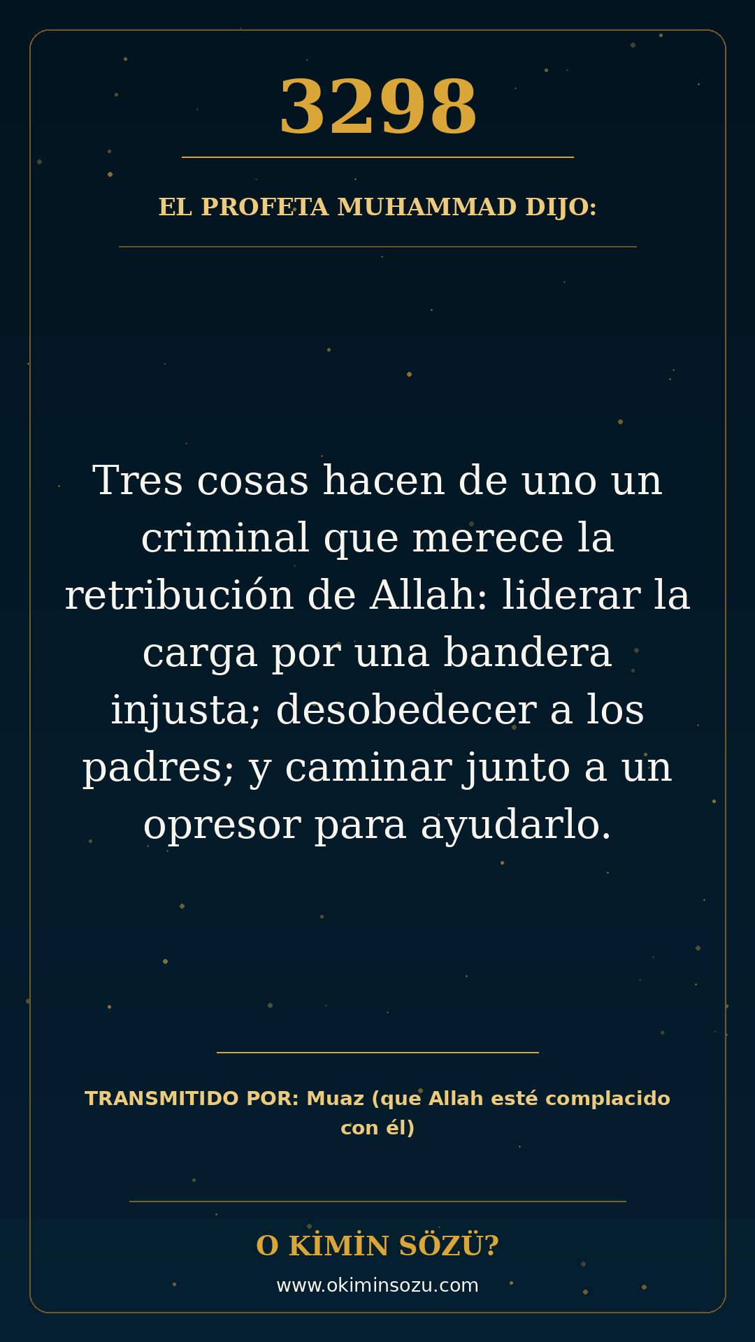 hadis 3298 es