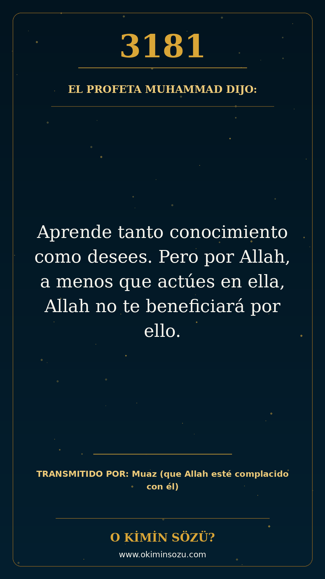 hadis 3181 es