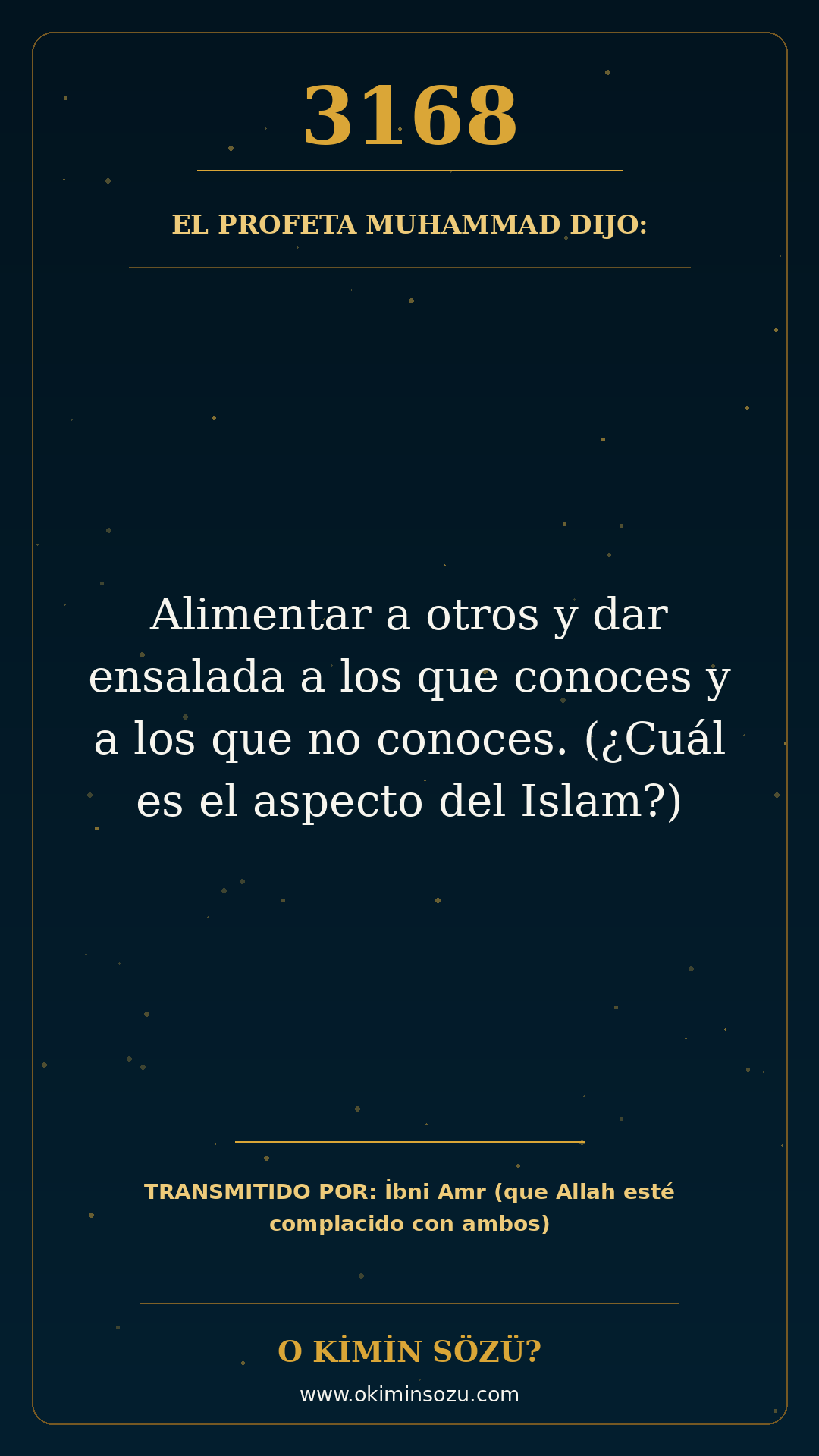 hadis 3168 es