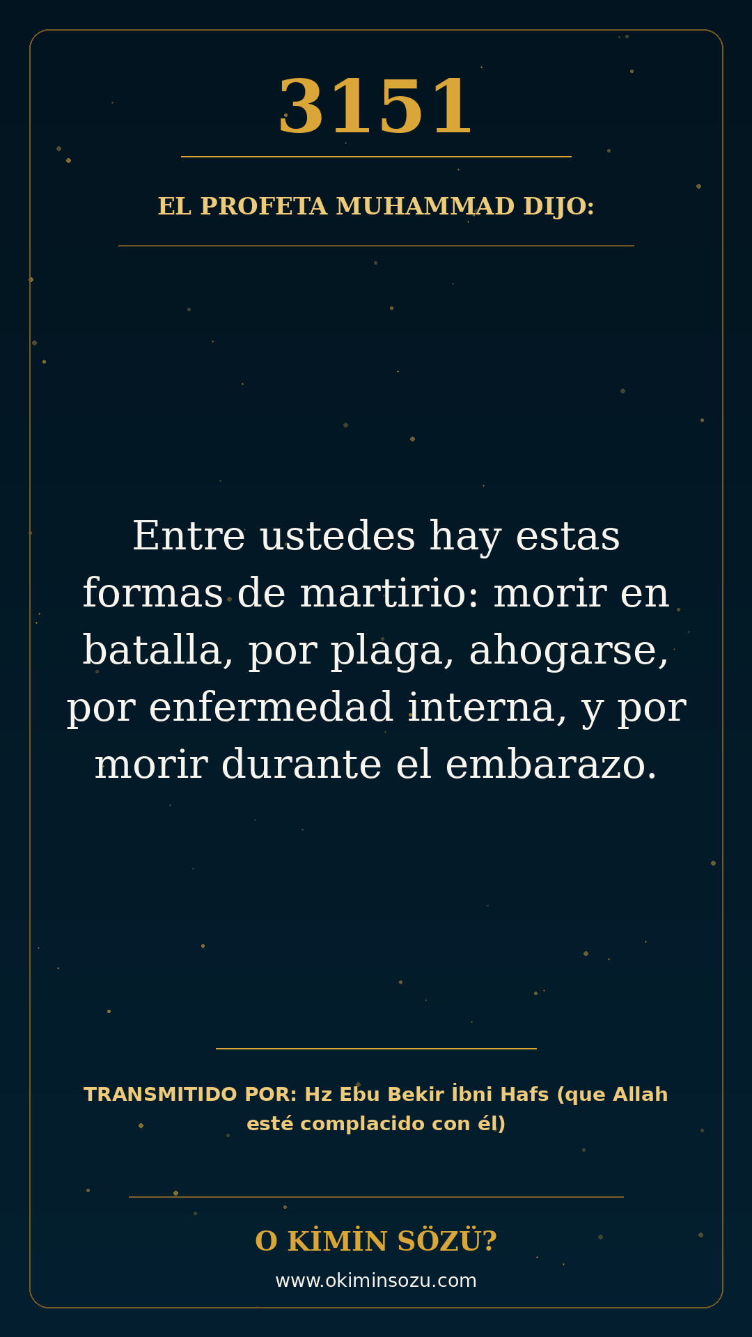 hadis 3151 es