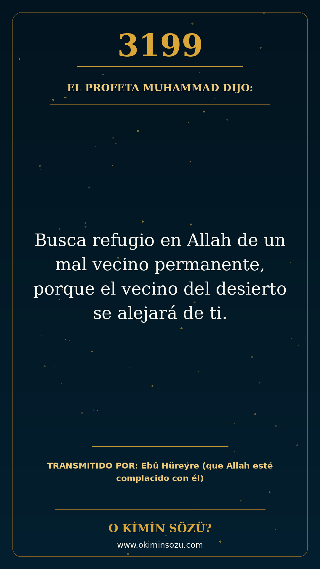 hadis 3199 es