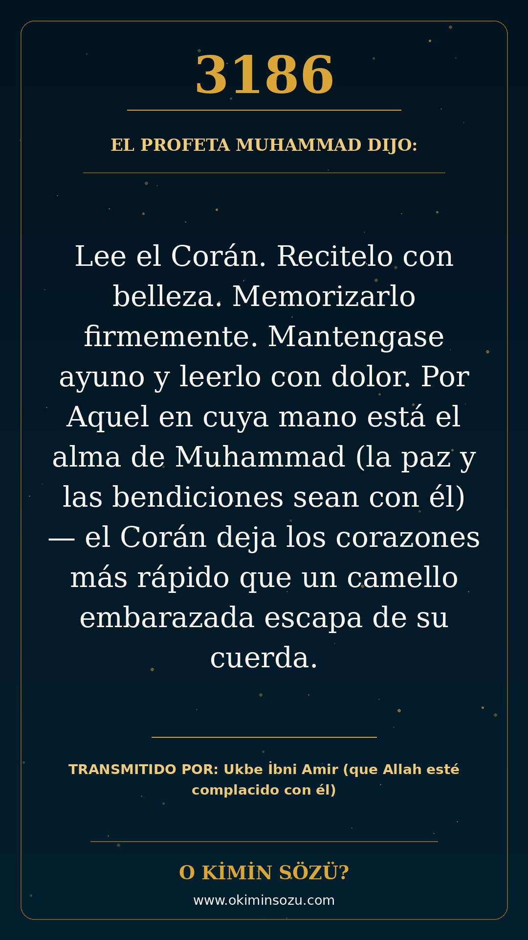 hadis 3186 es