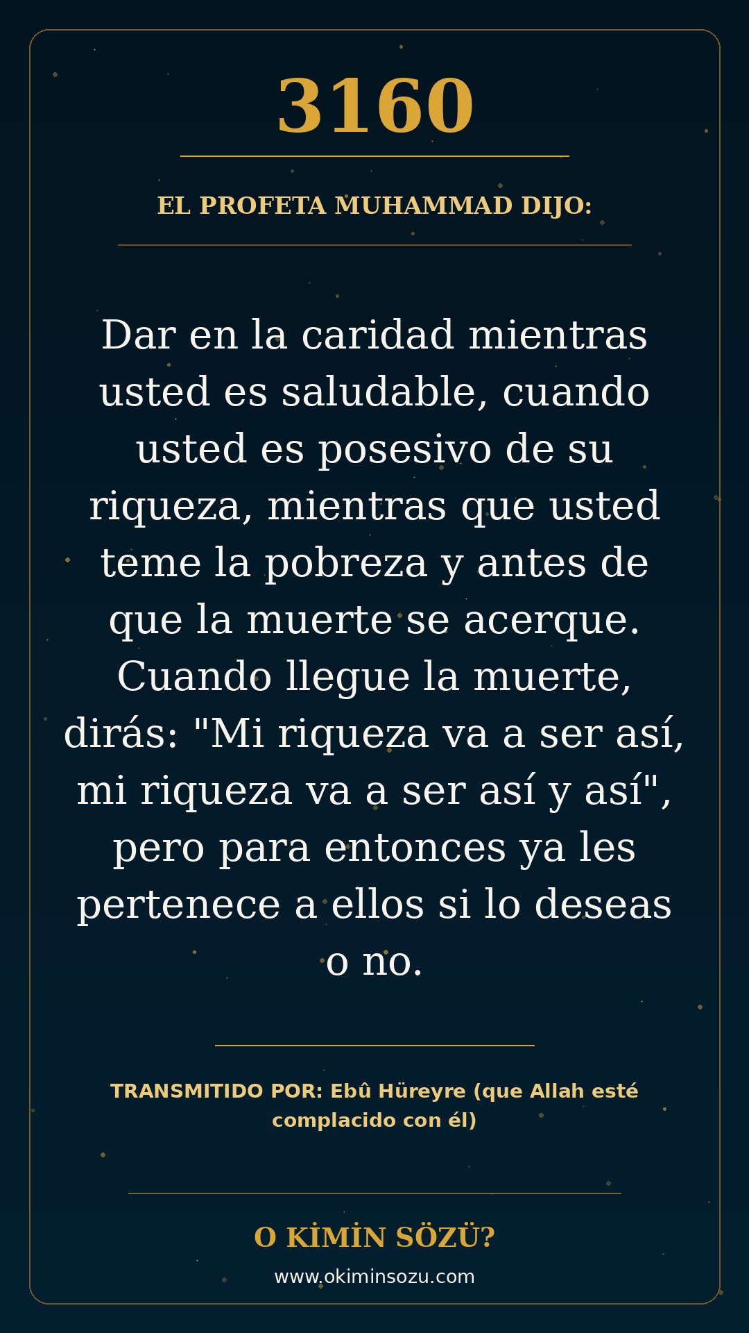 hadis 3160 es